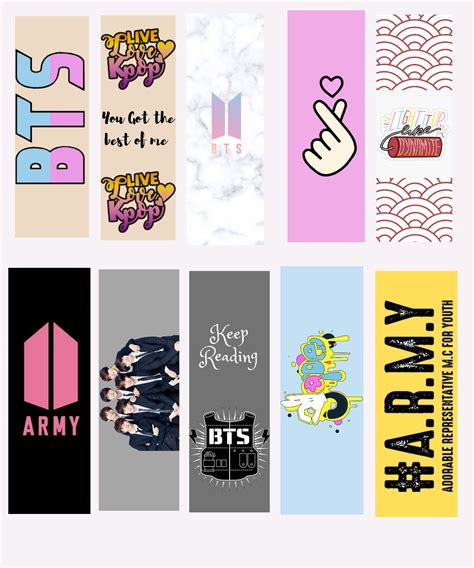 Stationery T Hamper Kit Bts Kpop Culture Series Theme The Mood