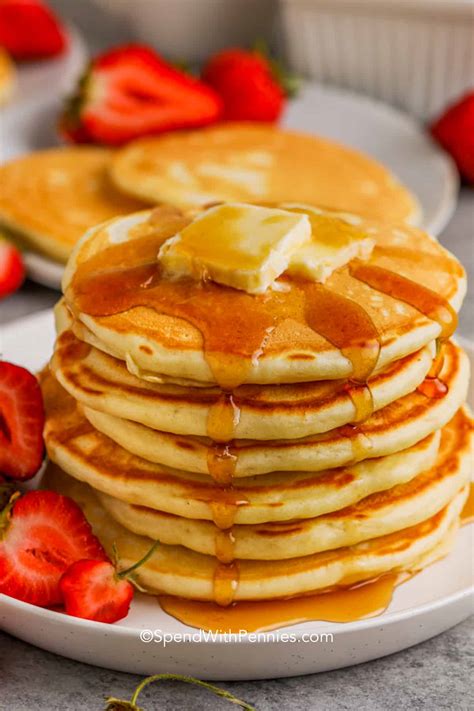 Fluffy Buttermilk Pancakes Spend With Pennies Be Yourself Feel Inspired