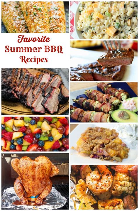 Favorite Summer Bbq Recipes Bbq Recipes Summer Bbq Recipes Recipes