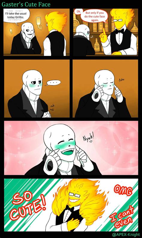 Gasters Cute Face 20 By Apex Knight On Deviantart