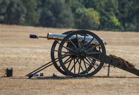 Civil War Era Short Barrel Cannon Stock Image Image Of Cannons Farm