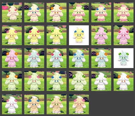 Estas Son Las 28 Variantes De Alcremie Confirmadas Hasta Ahora Para Pokémon Espada Y Escudo