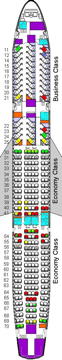 Cathay Pacific A330 Seating Plan A330 Seating Chart And Pictures