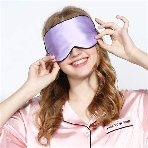 Sleeping Masks Strap Natural Silk Super Smooth Sleep Eyeshade Sleeping Accessories Sswell In