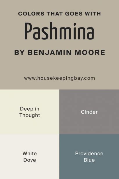 Pashmina Af 100 Paint Color By Benjamin Moore Housekeeping Bay