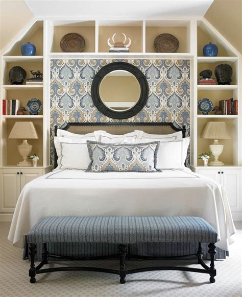 We have plenty of tricks for you to try at home! Stylish Storage Ideas for Small Bedrooms | Traditional Home