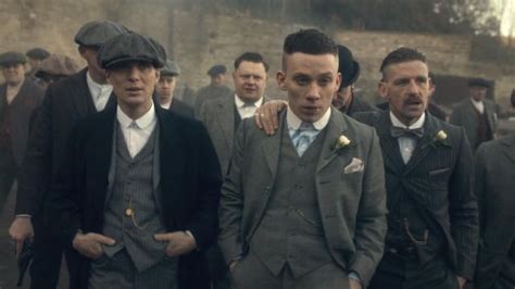 The Costume Of The Marriage Of John Shelby Joe Cole In Peaky Blinders S01e04 Spotern