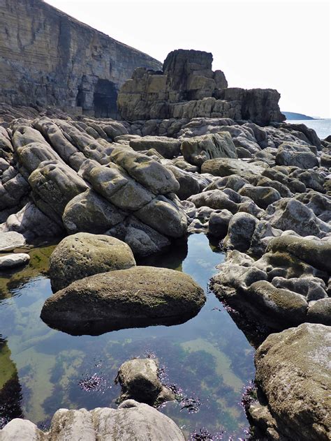 Photographs Of Ogmore By Sea Vale Of Glamorgan Wales Pool And Rock