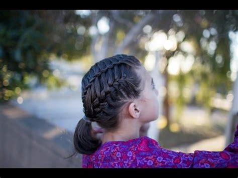 Here's 5 cute and easy gym hairstyles for you to try! Gym Braid Combo | Cute Girls Hairstyles - YouTube