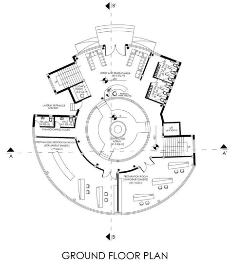 Art Gallery Plans Design With Different Floor Plans Built Archi