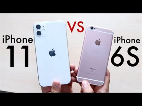The iphone 11 pro max is pretty much the same thing as the iphone 11 pro, but with a larger screen and. iPhone 11 Vs iPhone 6S! (Should You Upgrade?) (Comparison ...