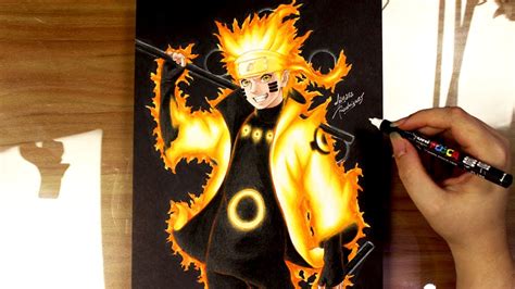 Drawing Naruto Rikudou Sennin Mode Vidoe