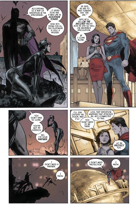 Superman Lois Lane Batman And Catwoman In Batman 36 December 2017 Batman And Catwoman