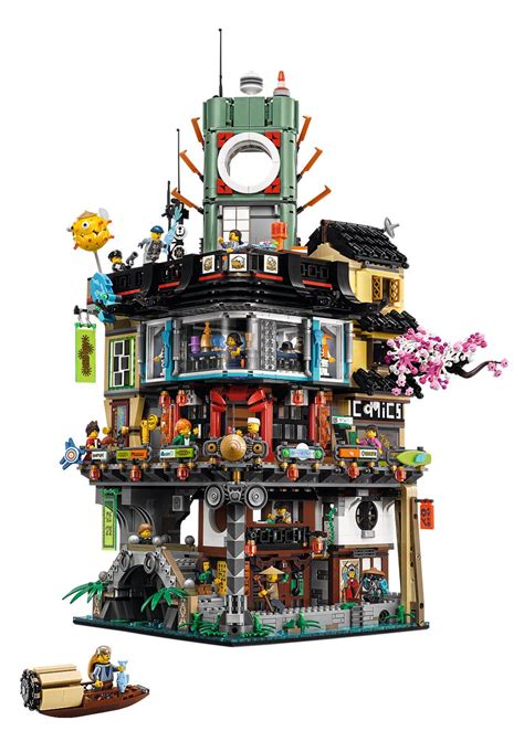 Heres Legos Massive New 5000 Piece Ninjago City Set And More