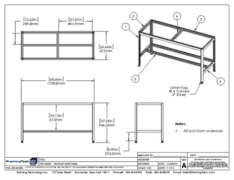 Ft Technicaldrawings Extruded Aluminum By Framing