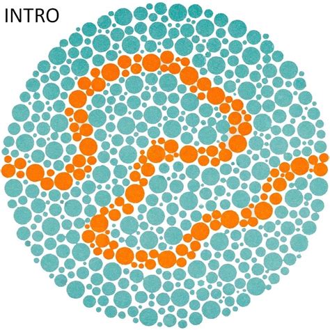 Ishihara Tracing Color Blind Test