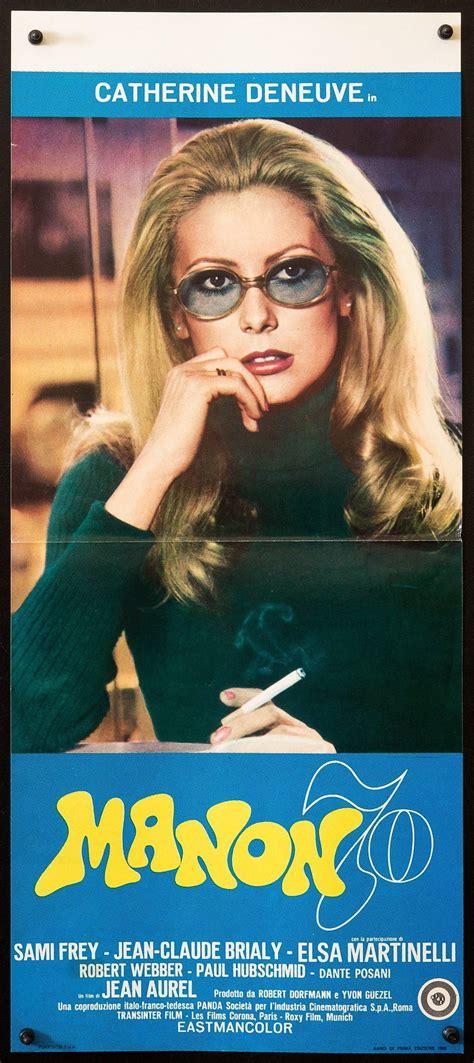 Manon 70 Movie Poster 1968 Film Art Gallery