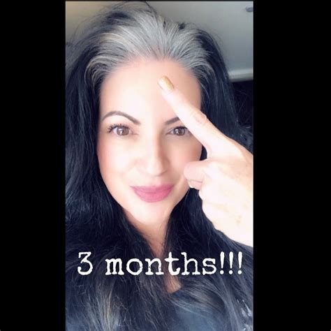 A young lady on this site claimed that after she dyed her hair jet black, her hair either broke off or fell out, i forget. 5 Helpful Tips To Easily Transition To Grey Hair ...
