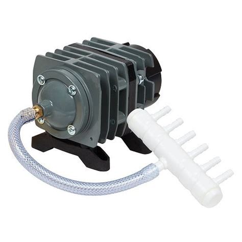 Make sure the pump is placed above the water level or use check valves to prevent water from getting inside the. O2 Commercial Air Pump, 571 gph 2.47 psi 20watts 120volt ...