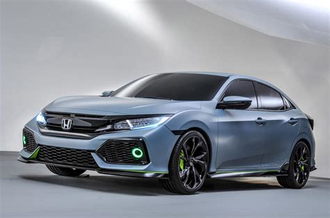 Honda Civic Concept Previews 2017 Model Autocar