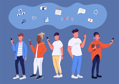 Social Media Culture Flat Concept Vector Illustration By Ntl Studio