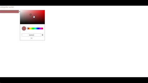 Colorpicker Youtube