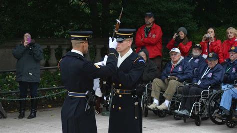 Remembrance Changing Of The Guard At Arlington National Cemetery