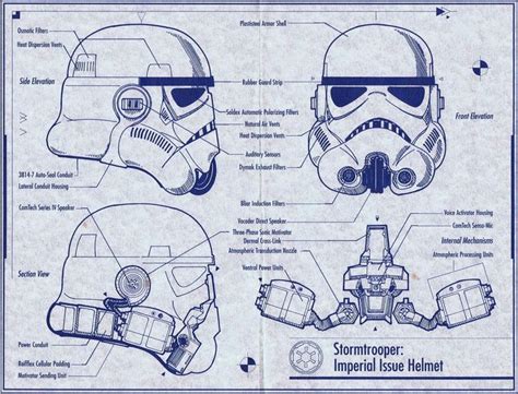 How To Make Star Wars Stormtrooper Helmet Diy Cardboard Pdf Template