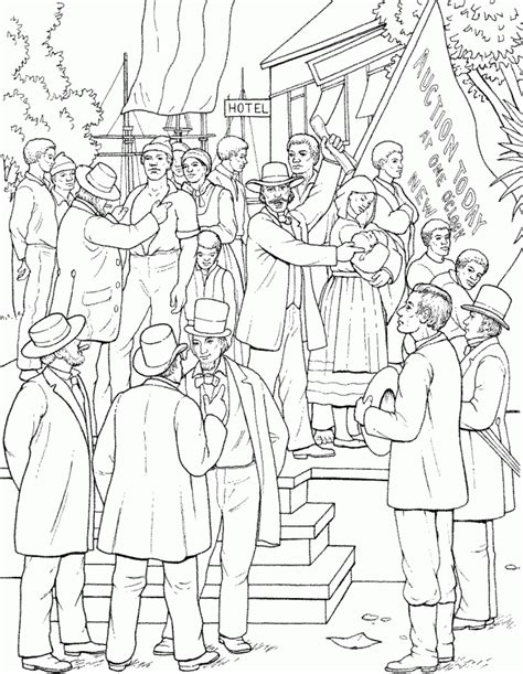 President coloring page famous people pages abraham lincoln for. Abraham Lincoln Coloring Pages - Coloring Home