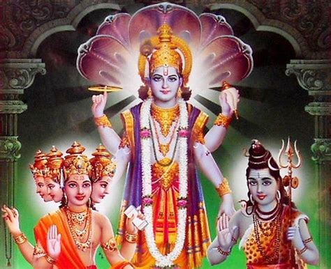 Gokula Murali Krishna Ashram Trimurti And Tridevi Or Trinity