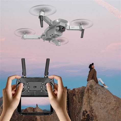 E88 Rc Drone 2 Million Pixels Camera Foldable Rc Quadcopter With