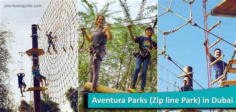Aventura Parks Zip Line Park In Dubai Your Dubai Guide