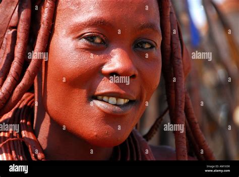Himba Woman Purros Kaokoveld Namibia Stock Photo Alamy
