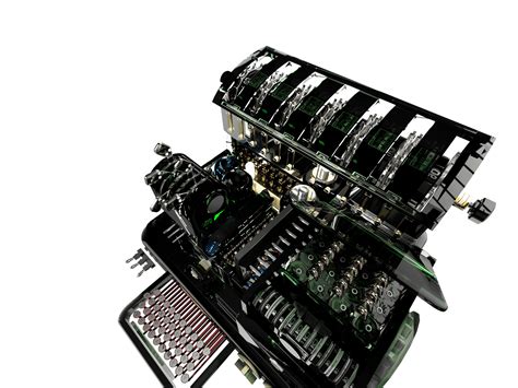 Enigma Machine 3d Model I Create Just Because I Thought It Looked