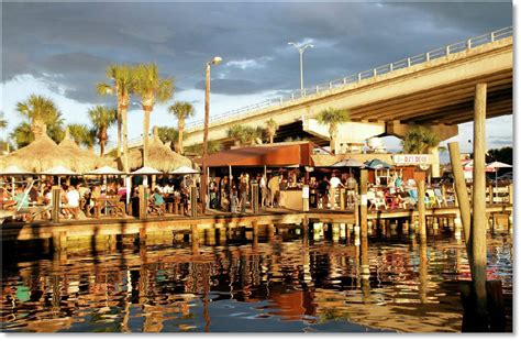 Djs Deck Daytona Beach Florida Great Seafood And Atmosphere