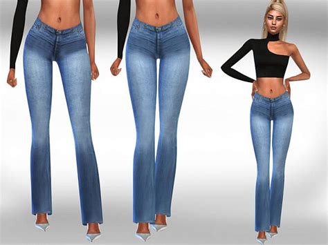 Spanish Style Jeans By Saliwa At Tsr Sims 4 Updates