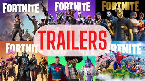 All Fortnite Trailers Chapter 1 Chapter 3 Youtube
