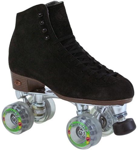 Riedell Roller Skates 121 Black Suede