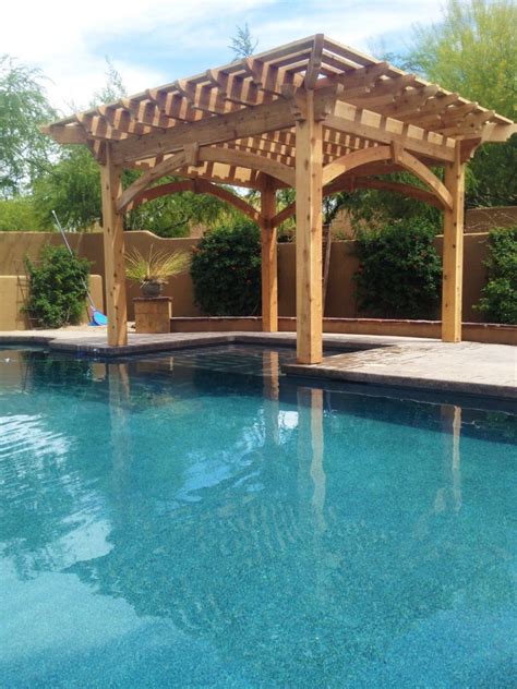 20 Cool Pool Side Shade Pergolas Pavilions And Arbors