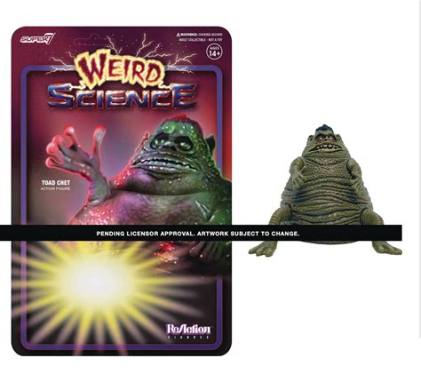 Sep208152 Weird Science Toad Chet Nycc Movie Accurate Reaction Figure Previews World