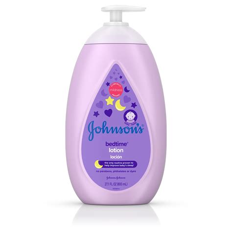 Johnsons Bedtime Baby Lotion With Natural Calm Essences 271 Fl Oz