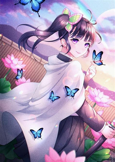 Walaupun keseruan gambar itu nampak biasa, namun foto itu dapat mengganti mood kamu. Kanao Tsuyuri | Seni anime, Ilustrasi, Gambar tokoh