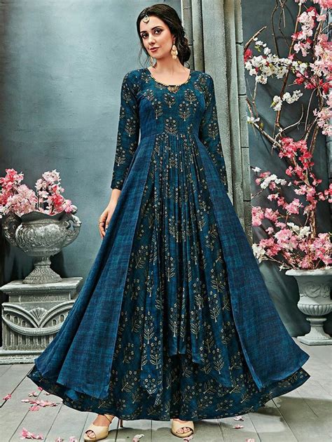 Latest Stylish And Comfortable Long Frock Designs For Girls Long Frock Designs Ladies Dress