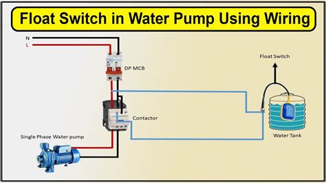 How To Make Float Switch Connection In Water Pump Using Wiring Diagram