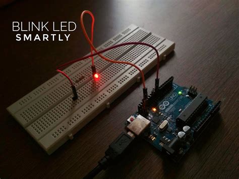 Smart Led Blink Led Using Arduino Uno Arduino Project Hub