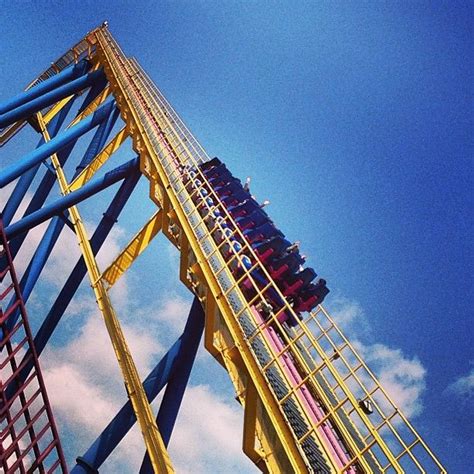 Nitro Jackson Nj Biggest Roller Coaster Six Flags Great Adventure