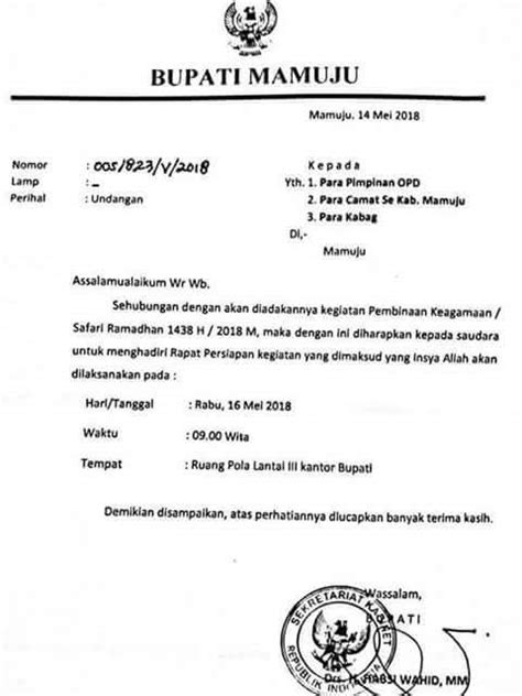 Contoh Surat Untuk Bupati Homecare24