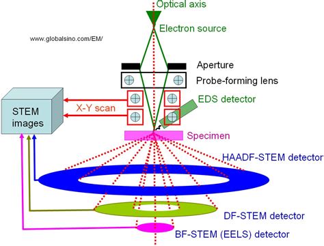 Scanning Transmission Electron Microscope Stem System
