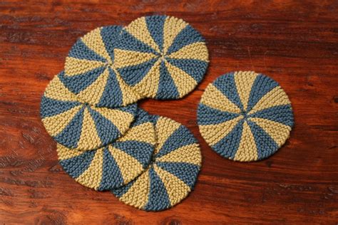 Shaker Dishcloths And Coasters Pattern Knitting Patterns And Crochet