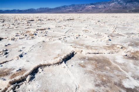 Salt Flats In Badwater Basin Cover Nearly 200 Square Miles Among The